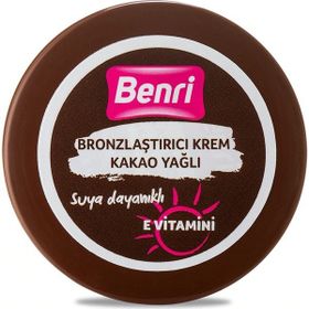 Benri Kakao Yağlı 100 ml Bronzlaştırıcı Krem