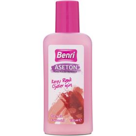Benri Koyu Renk Ojeler İçin 130 ml Aseton