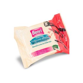 Benri Normal ve Karma Ciltler İçin 25'li Makyaj Temizleme Mendili
