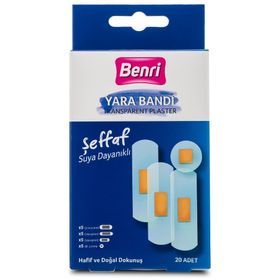 Benri Şeffaf 20'li Yara Bandı