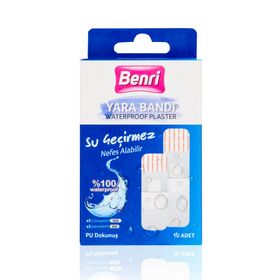 Benri Su Geçirmez 10'lu Yara Bandı