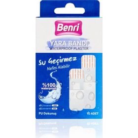 Benri Su Geçirmez 10'lu Yara Bandı