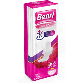 Benri Uzun 20'li Hijyenik Ped