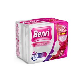 Benri Uzun 7'li Hijyenik Ped