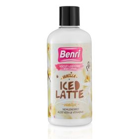 Benri Vanilya Iced Latte 500 ml Vücut Losyonu