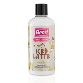 Benri Vanilya Iced Latte 500 ml Vücut Losyonu