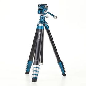 Benro Cyan Bird İkisi Bir Arada Alüminyum Foto Video Tripod Kiti