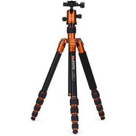 Benro Me Foto A1350Q1C Road Trip Aluminum Travel Orange Tripod Kit