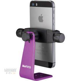 Benro Purple MeFoto Aluminum Phone Holder