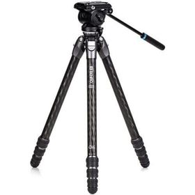 Benro TTOR34CLVS4PRO Tortoise Kaplumbağa Karbon Video Tripod Kit