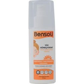 Bensoli Hassas Cilt SPF50+ 75 ml Yüz Güneş Kremi