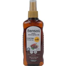 Bensoli SPF6 175 ml Kakao Bronzlaştırıcı Yağ