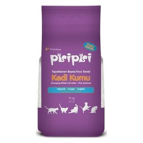Bentonit Pisi Pisi Bebek Pudralı Topaklanan İnce 10 kg Kedi Kumu