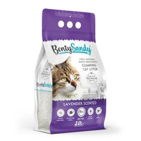 BentySandy 10 L Lavanta Kokulu Kalın Taneli Kedi Kumu