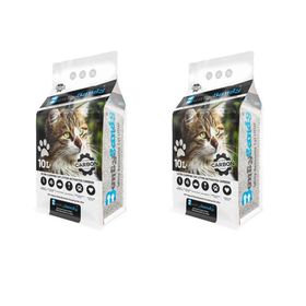 BentySandy 2x10 lt Aktif Karbonlu İnce Taneli Bentonit Kedi Kumu