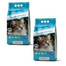 BentySandy 2x10 lt İnce Taneli Bentonit Marsilya Sabunlu Kedi Kumu