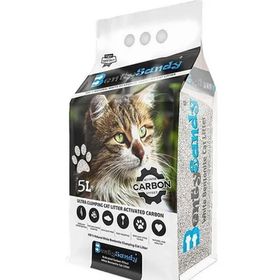 BentySandy 5 lt Aktif Karbonlu İnce Taneli Kedi Kumu