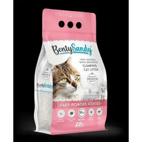 Bentysandy Bebek Pudralı 10 lt Kedi Kumu