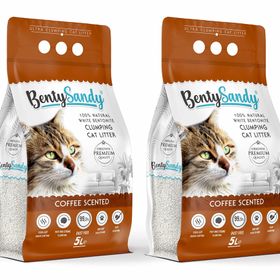 BentySandy Kahve Kokulu 2x5 lt Kedi Kumu
