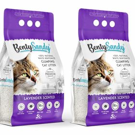 BentySandy Lavanta Kokulu 2x5 lt Kedi Kumu