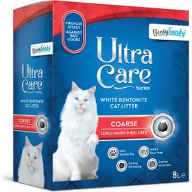 BentySandy Ultra Care Series Büyük Uzun Tüylü 8 lt Kedi Kumu