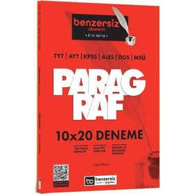 Benzersiz Akademi Yayınları 2026 TYT AYT KPSS ALES DGS MSÜ Kral Serisi Benzersiz Paragraf 10x20 Deneme
