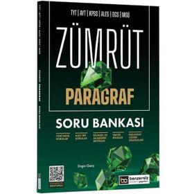 Benzersiz Akademi Yayınları 2026 TYT AYT KPSS ALES DGS MSÜ Zümrüt Paragraf Soru Bankası