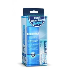 Bepanthol 200 ml Derma Arındırıcı ve Canlandırıcı Yüz Temizleme Jeli+7.5 ml Hediyeli Dudak Bakım Kremi