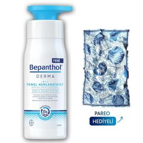 Bepanthol 400 ml Derma Temel Nemlendirici Losyon + Tuvana Büyükçınar Tasarımlı Şal