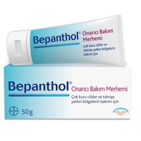 Bepanthol 50 gr Çok Kuru Ciltler ve Tahrişe Yatkın Bölgelerin Bakımı İçin Onarıcı Bakım Merhemi
