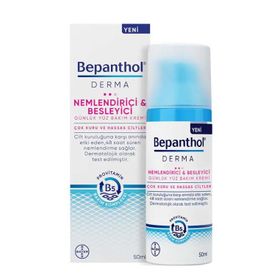Bepanthol 50 ml Derma Nemlendirici Besleyici Günlük Yüz Bakım Kremi