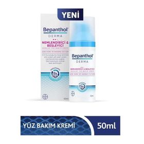Bepanthol 50 ml Derma Nemlendirici Besleyici Yüz Kremi ve Yüz Temizleme Cihazı
