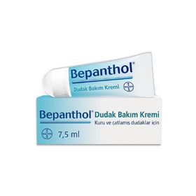 Bepanthol 7.5 ml Kuru ve Çatlamış Dudaklar İçin Bakım Kremi