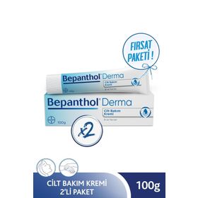 Bepanthol Derma 100 gr 2 Adet Cilt Bakım Kremi