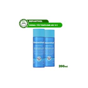 Bepanthol Derma 2x200 ml Arındırıcı Yüz Temizleme Jeli