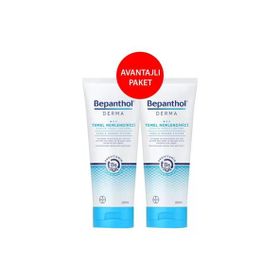 Bepanthol Derma 2x200 ml Temel Nemlendirici Vücut Losyonu