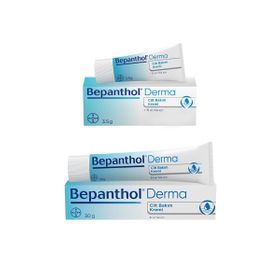 Bepanthol Derma 30 gr Cilt Bakım Kremi + 3x3.5 gr Cilt Bakım Kremi