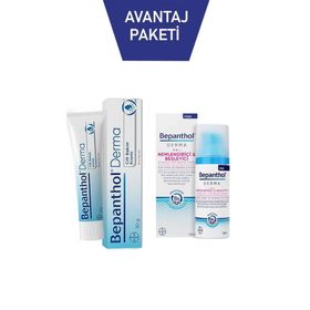 Bepanthol Derma 50 ml Nemlendirici ve Besleyici Yüz Bakım Kremi + 30 gr Cilt Bakım Kremi