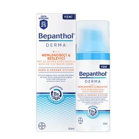 Bepanthol Derma 50 ml SPF 25 Nemlendirici ve Besleyici Yüz Kremi
