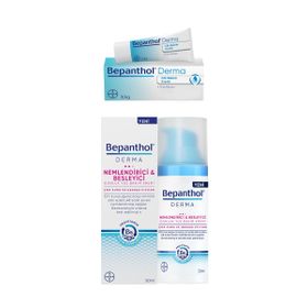 Bepanthol Derma 50 ml Yüz Bakım Kremi + 5x3.5 gr Cilt Bakım Kremi