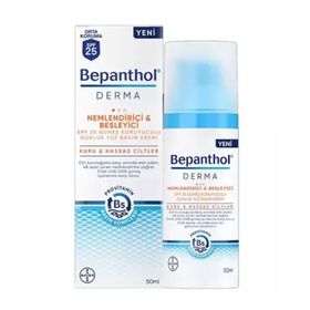 Bepanthol Derma SPF25 50 ml Günlük Nemlendirici Krem
