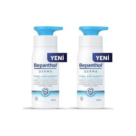 Bepanthol Derma Yoğun Nemlendirici 2x400 ml Vücut Losyonu