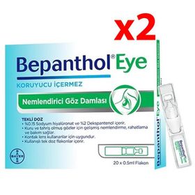 Bepanthol Eye 20x0.5 ml 2 Adet Nemlendirici Göz Daml
