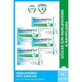 Bepanthol Eye Göz Damlası 0,5 Ml X 20 Flakon 4 Adet