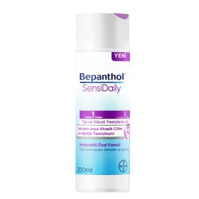 Bepanthol Sensidaily 200 ml Yüz ve Vücut Temizleme Jeli