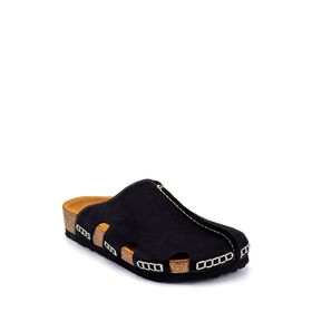 Bequemere 409Q Mantar Tabanlı Hakiki Deri Ortopedik Unisex Terlik