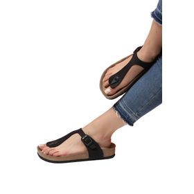 Bequemere CELESTE Mantar Tabanlı Hakiki Deri Parmak Arası Ortopedik Unisex Terlik