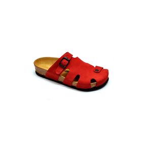 Bequemere NİX Mantar Tabanlı Hakiki Deri Kapalı Model Ortopedik Unisex Terlik