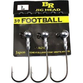 Bera Head Football 7 gr 3'lü Jig İğne
