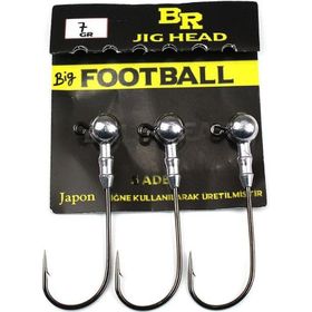 Bera Head Football 7 gr 3'lü Jig İğne